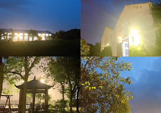 花園式廠區(qū)、綠樹成蔭、鳥語花香。原來的廠區(qū)的夜景是如此的美麗!